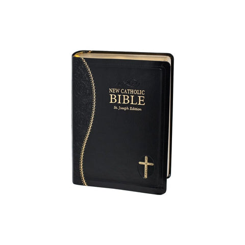New Catholic Bible Medium Print Dura Lux (Black)