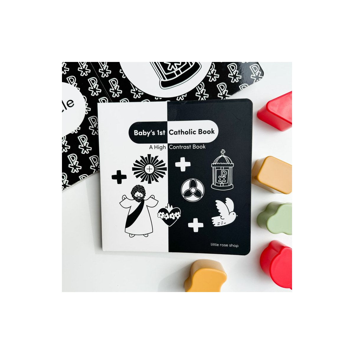 Baby's 1st Catholic Book: A High Contrast Board Book