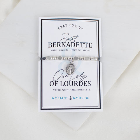 Saint Bernadette of Lourdes Little Saints Bracelet