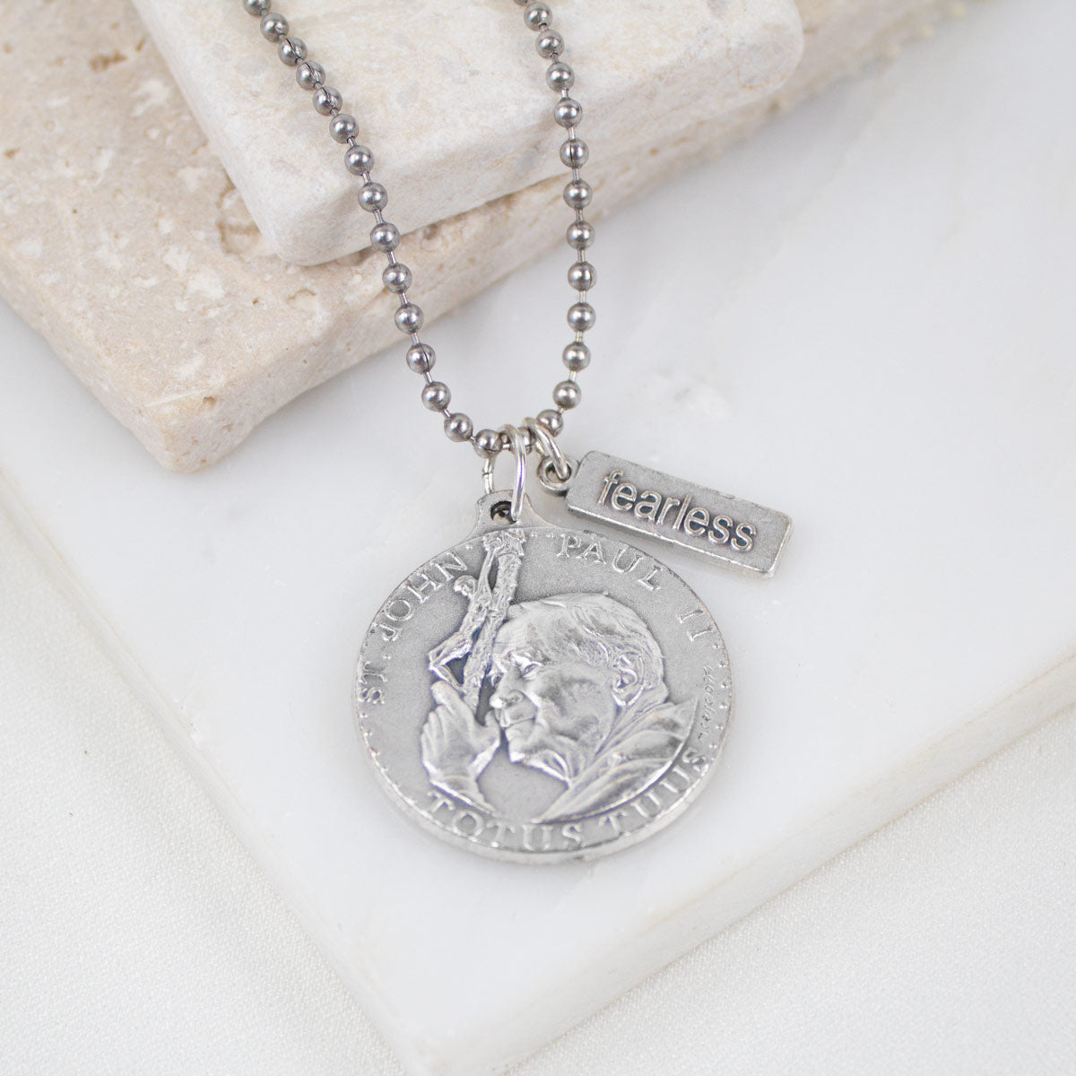 St. John Paul II Fearless Necklace