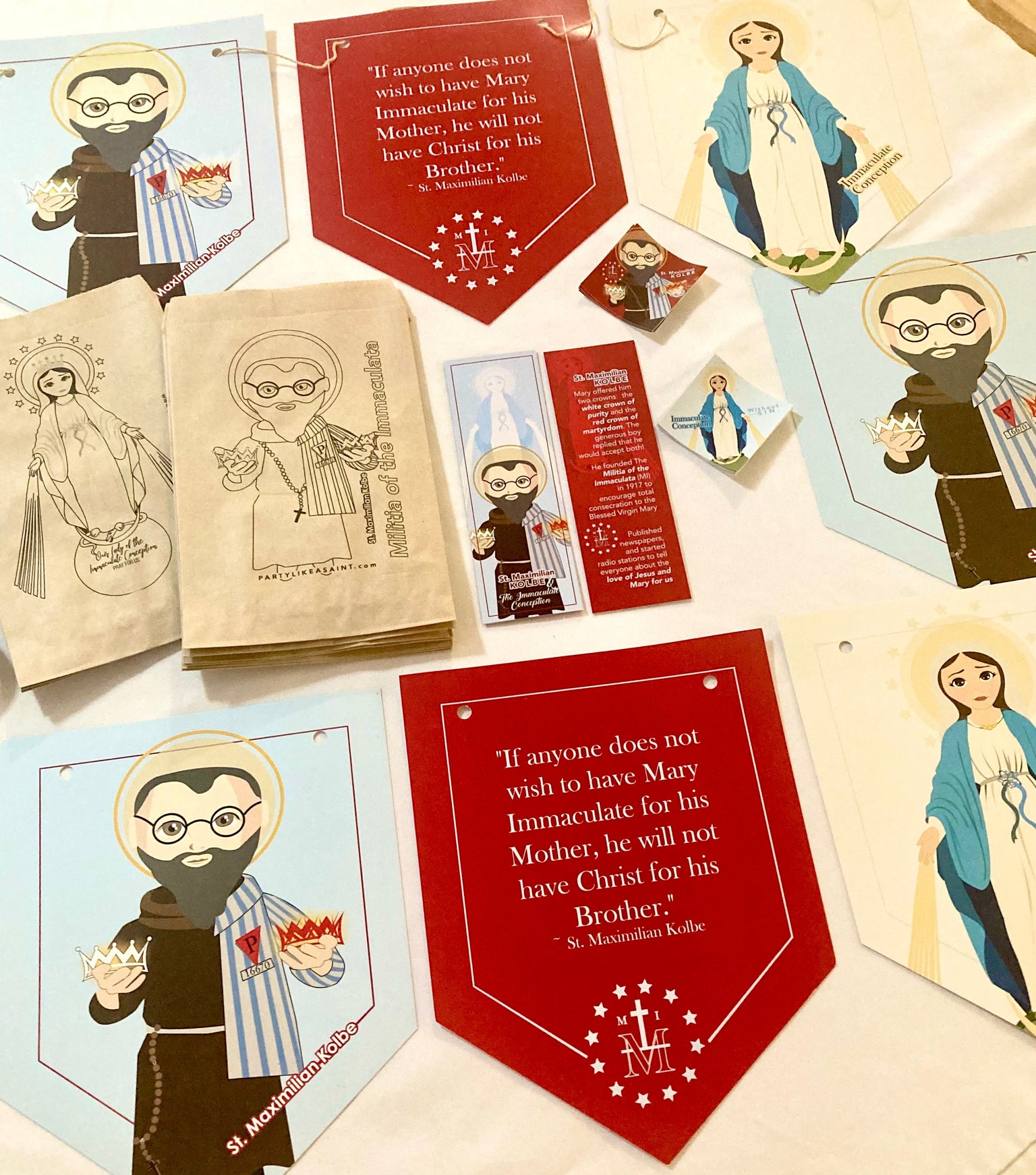 Saint-Themed Party Kits
