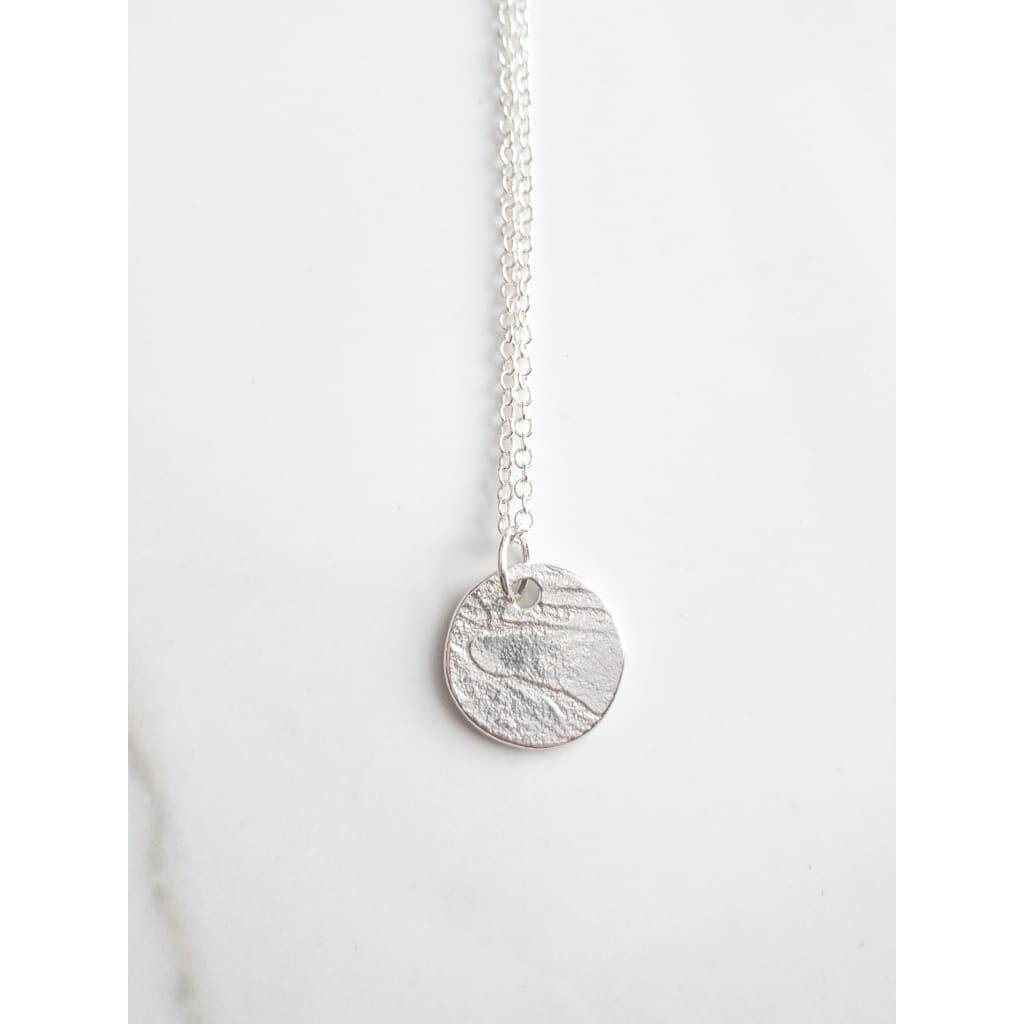 Sterling Silver Pax Necklace