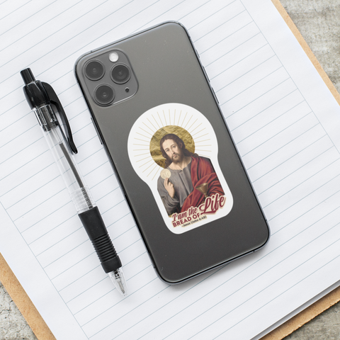 I am the Bread of Life, Jesus - John 6:48 Sticker