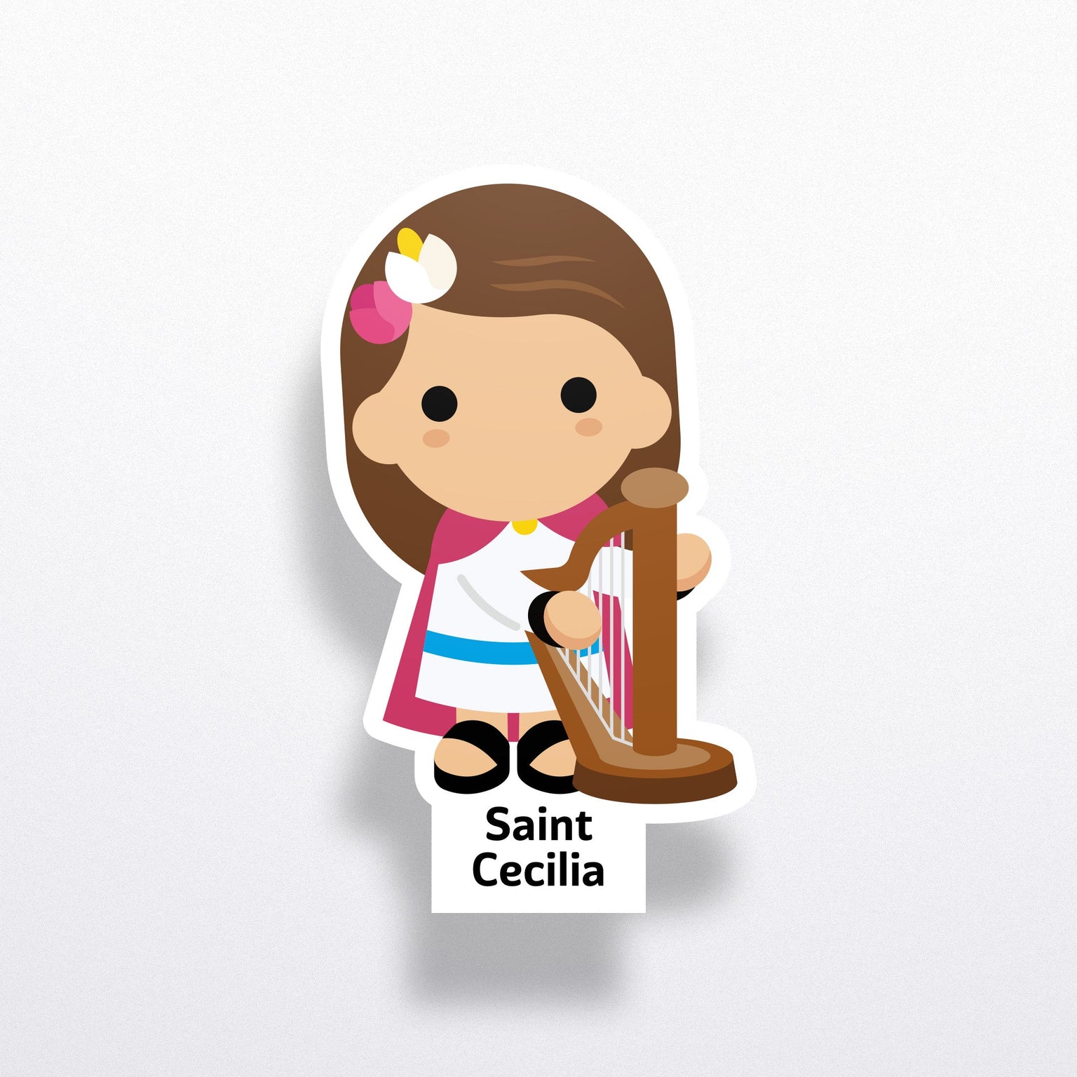 Saint Cecilia Sticker