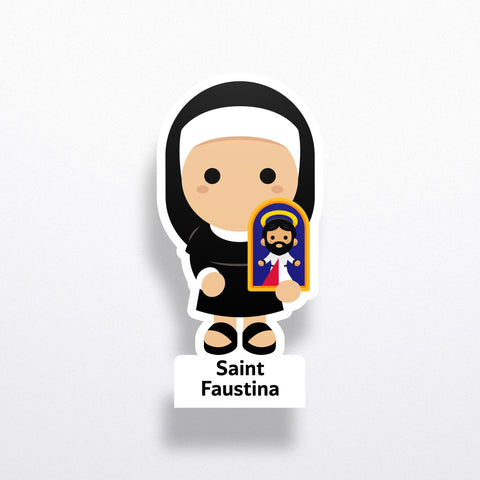 Saint Faustina Sticker