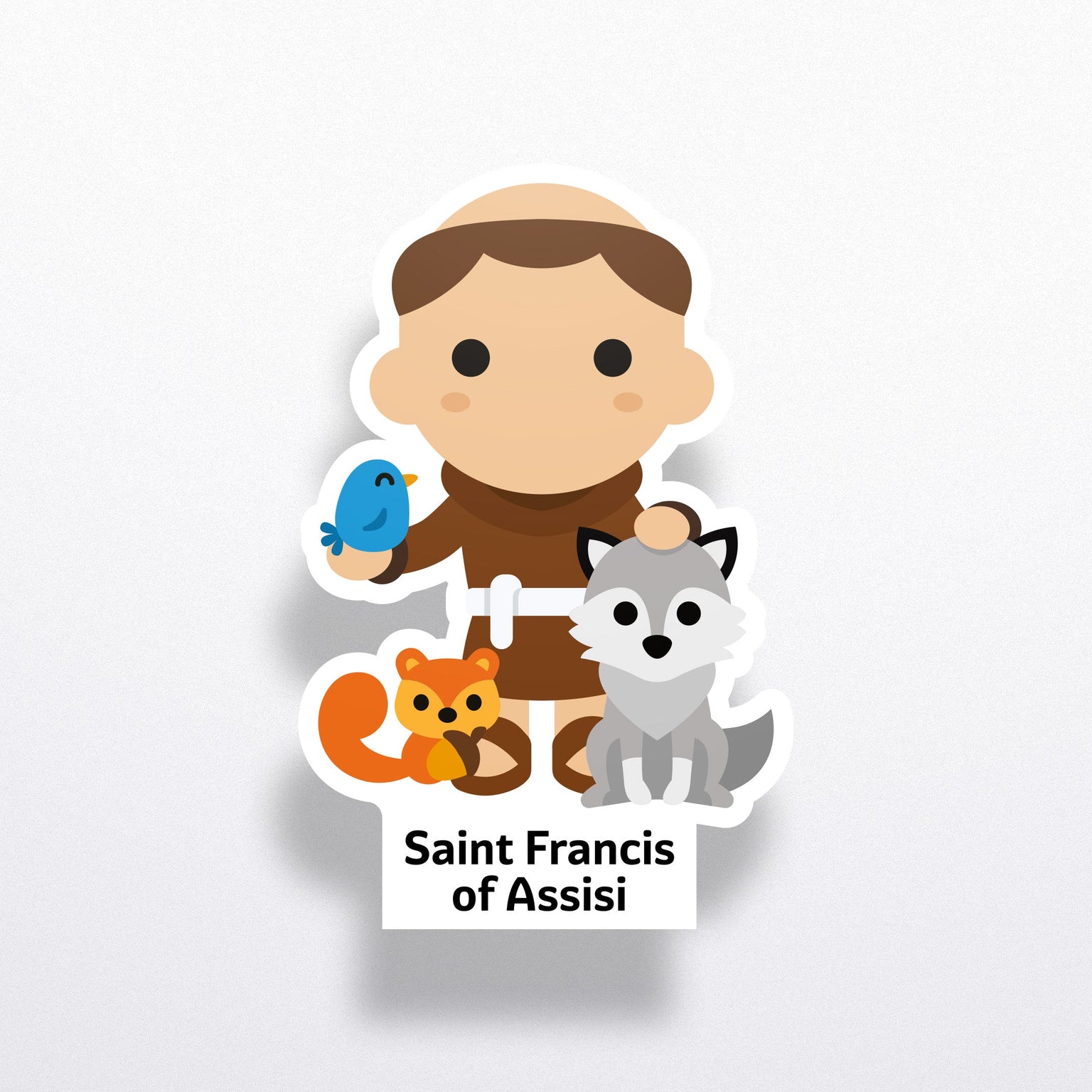 Saint Francis of Assisi Sticker