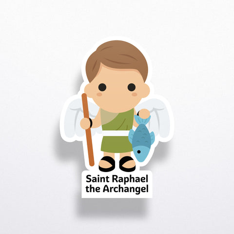 Saint Raphael the Archangel Sticker