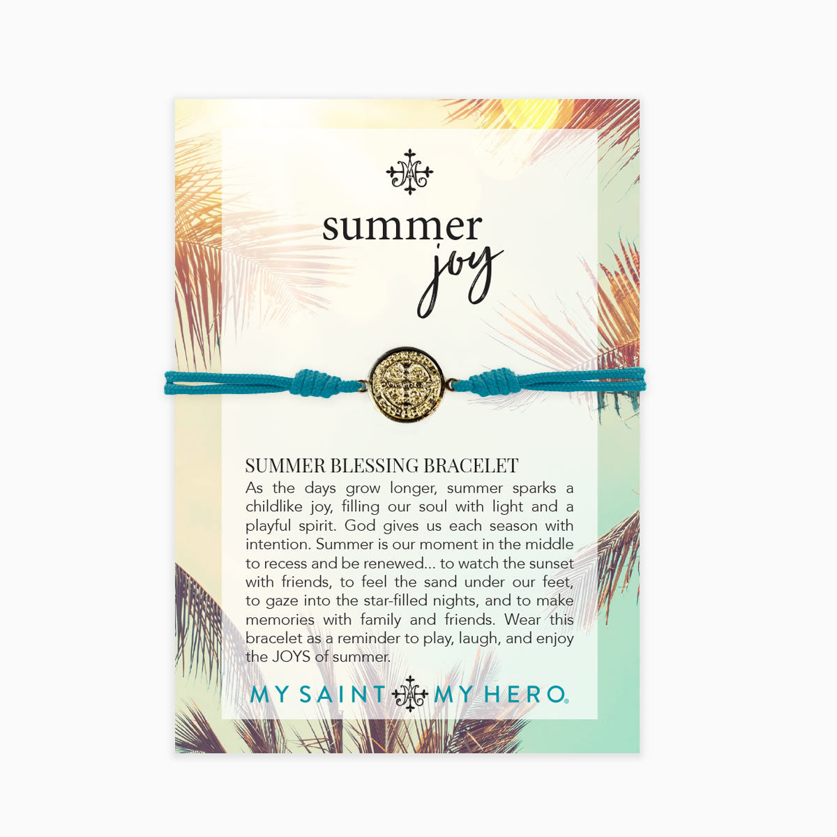 Summer Joy Serenity Blessing Bracelet