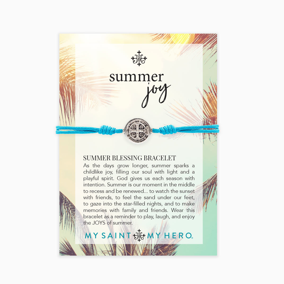 Summer Joy Serenity Blessing Bracelet