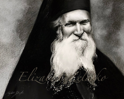 Elder Thaddeus of Vitovnica Print