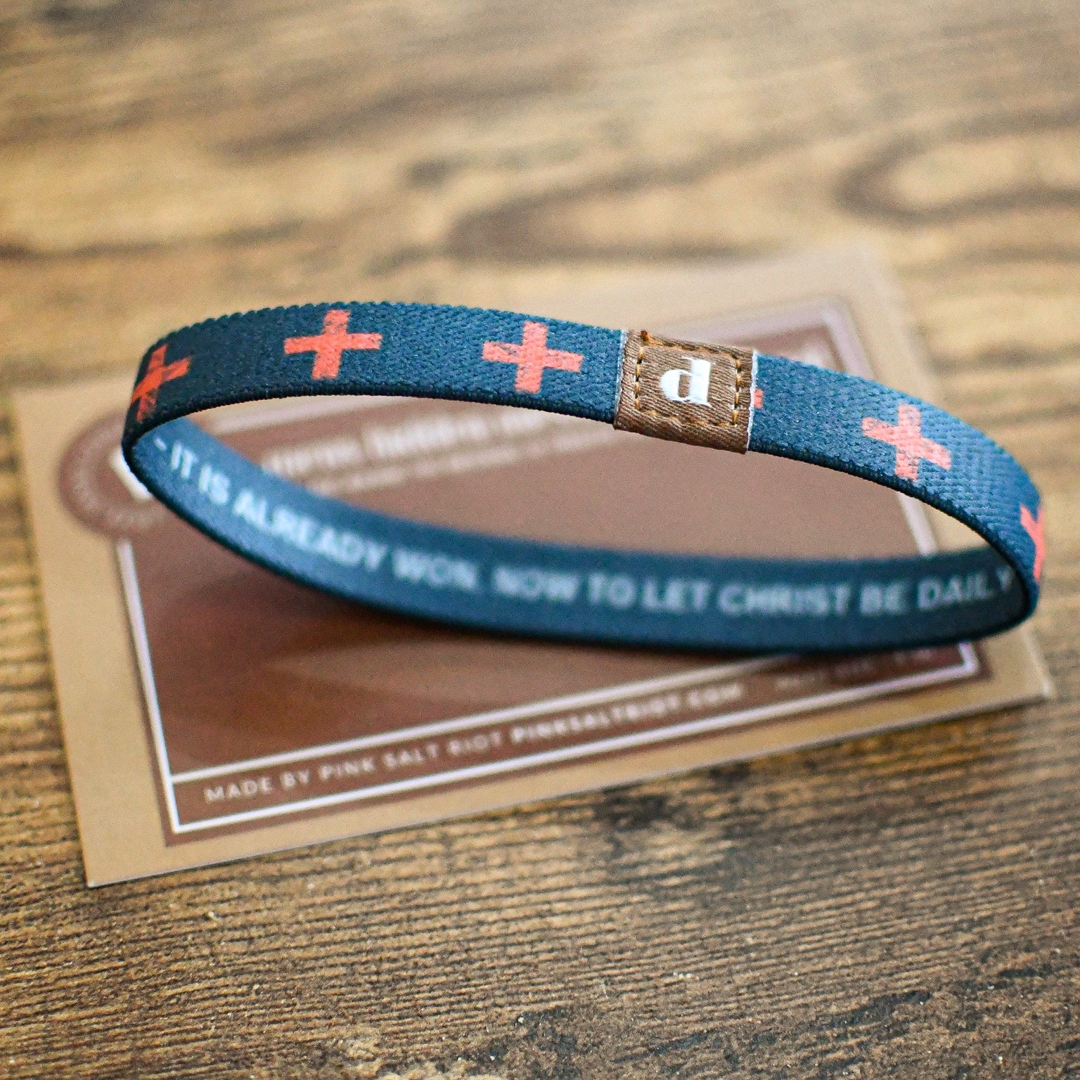 The Cross is the Victory Elastic Mens TruthBand