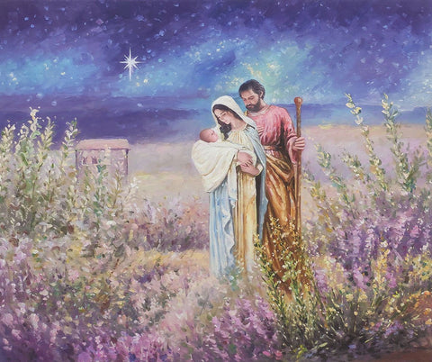 Joyful Mysteries of the Rosary Art Prints "The Nativity"