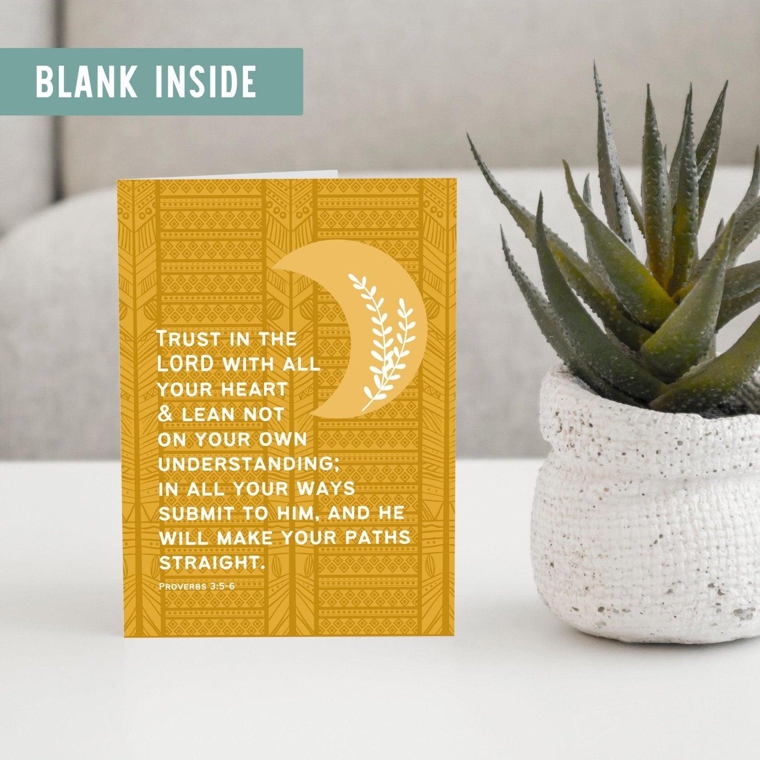 Trust in the Lord Card