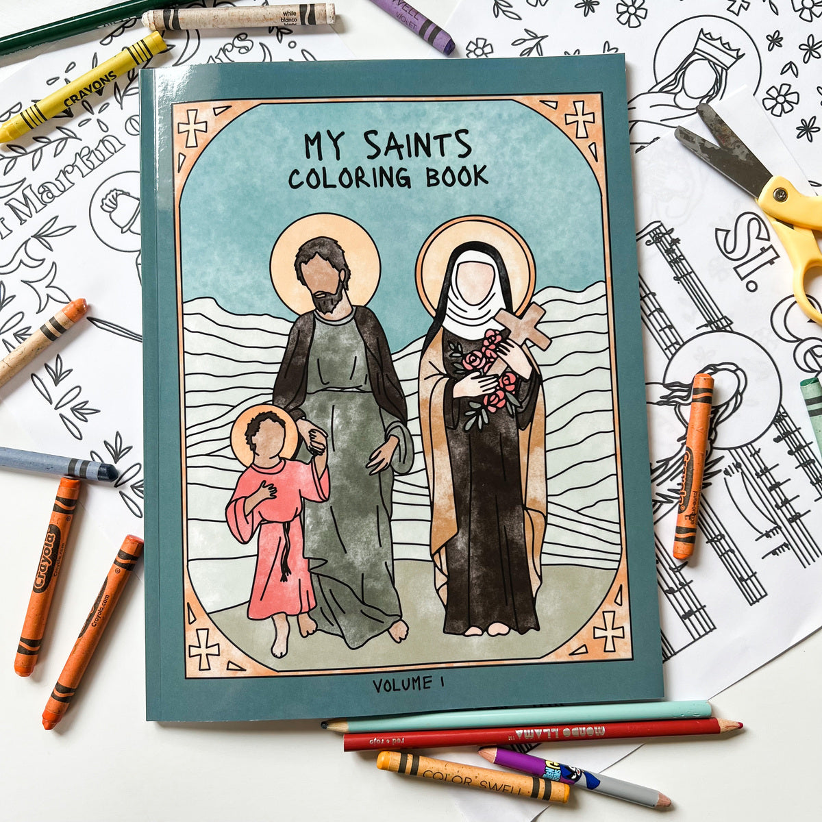 Catholic Coloring Mass Book