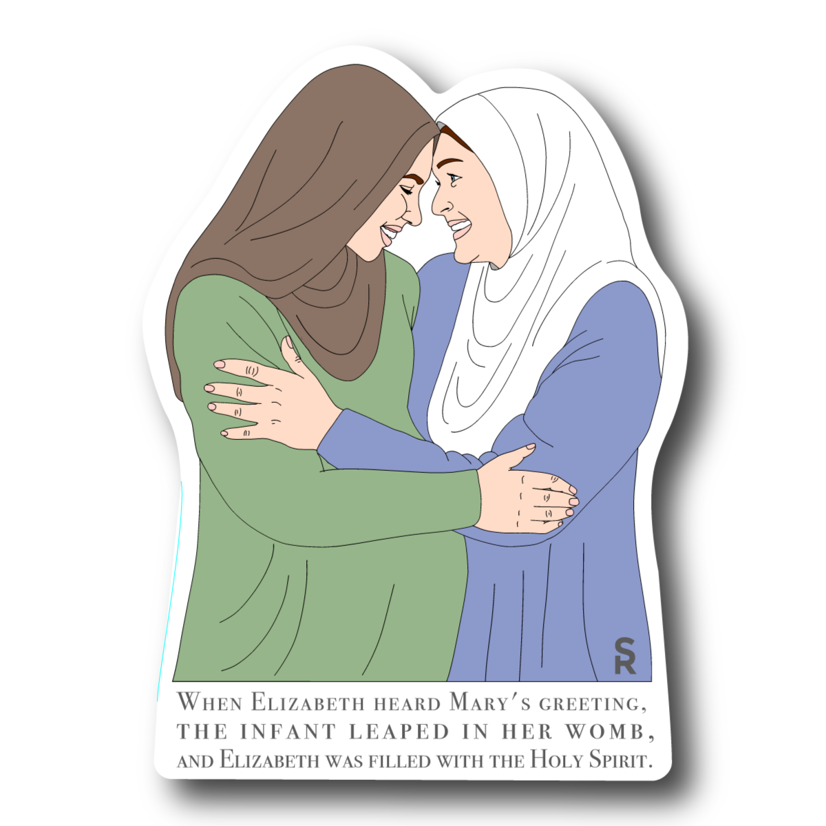 Visitation Sticker 10-pack