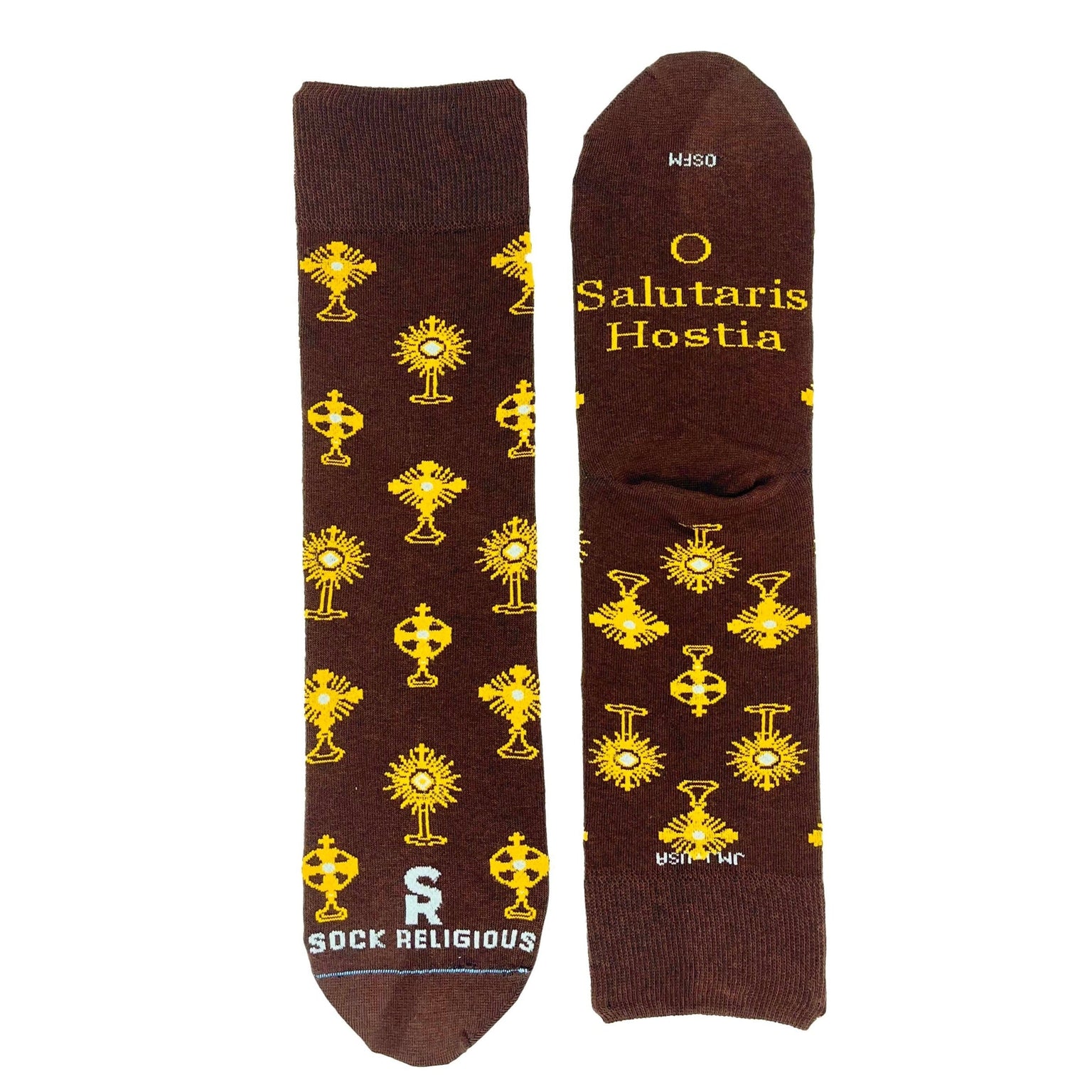 Monstrance Adult Socks