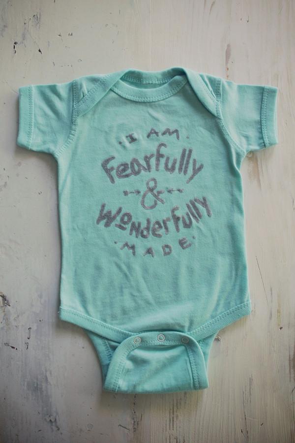 Wonderfully Made Infant Onesie