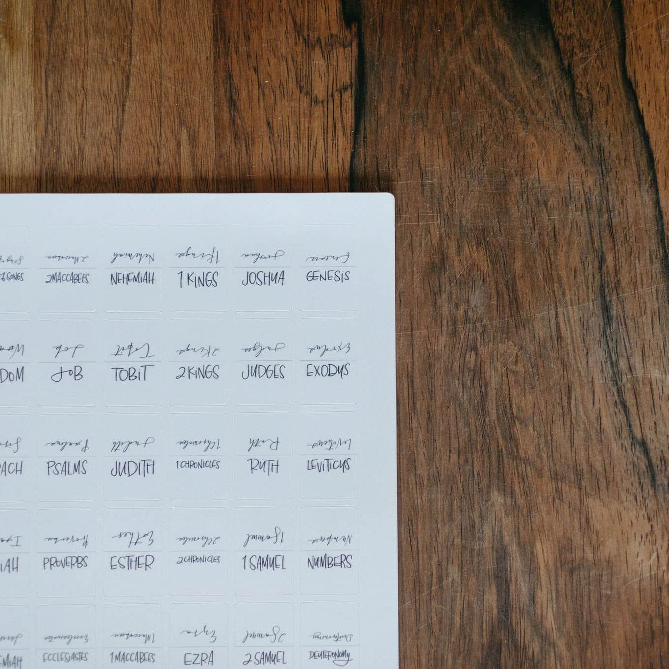 Bible Tabs