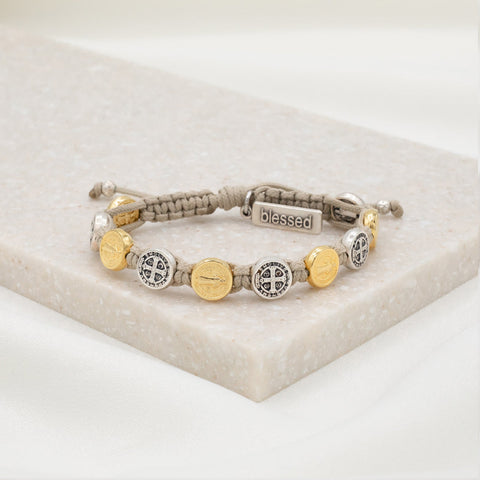 Benedictine Blessing Bracelet - Mixed Medals