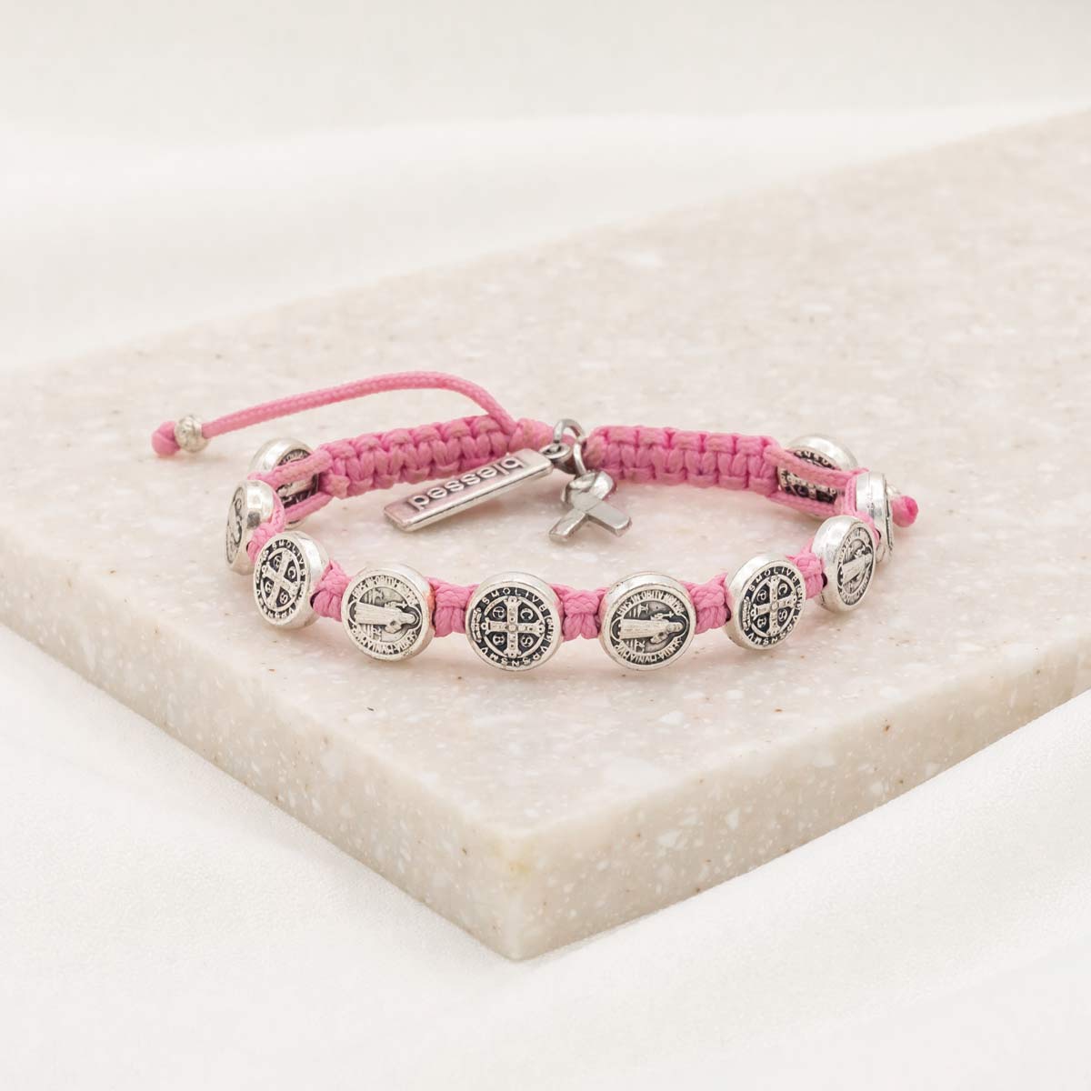 Blessing for a Cure Breast Cancer Awareness Bracelet