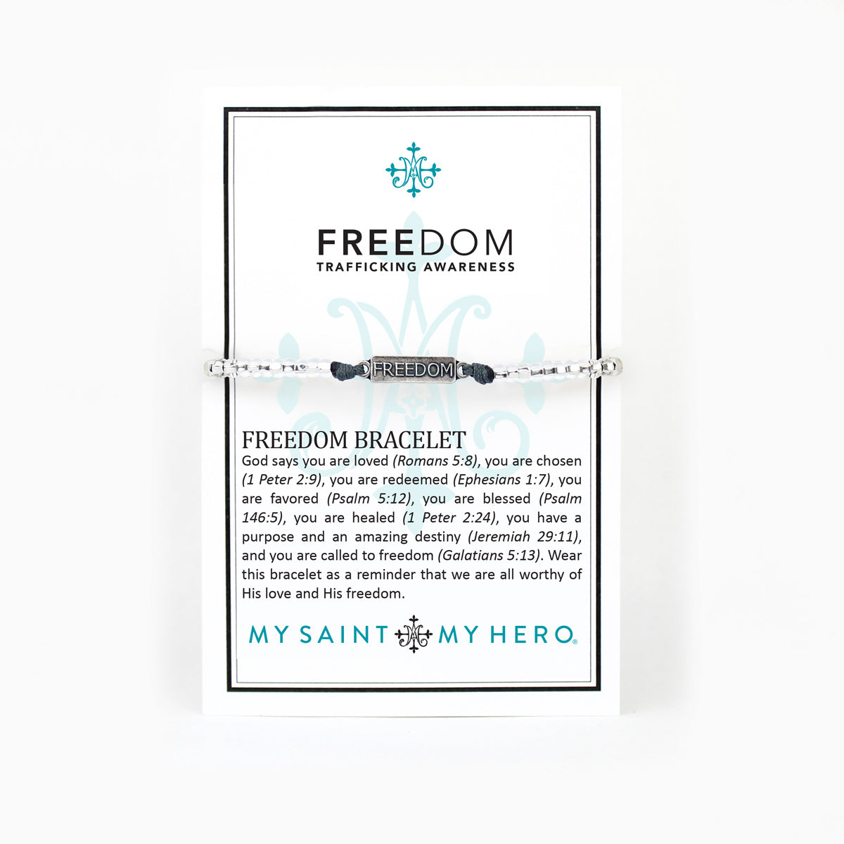 Freedom Human Trafficking Awareness Bracelet