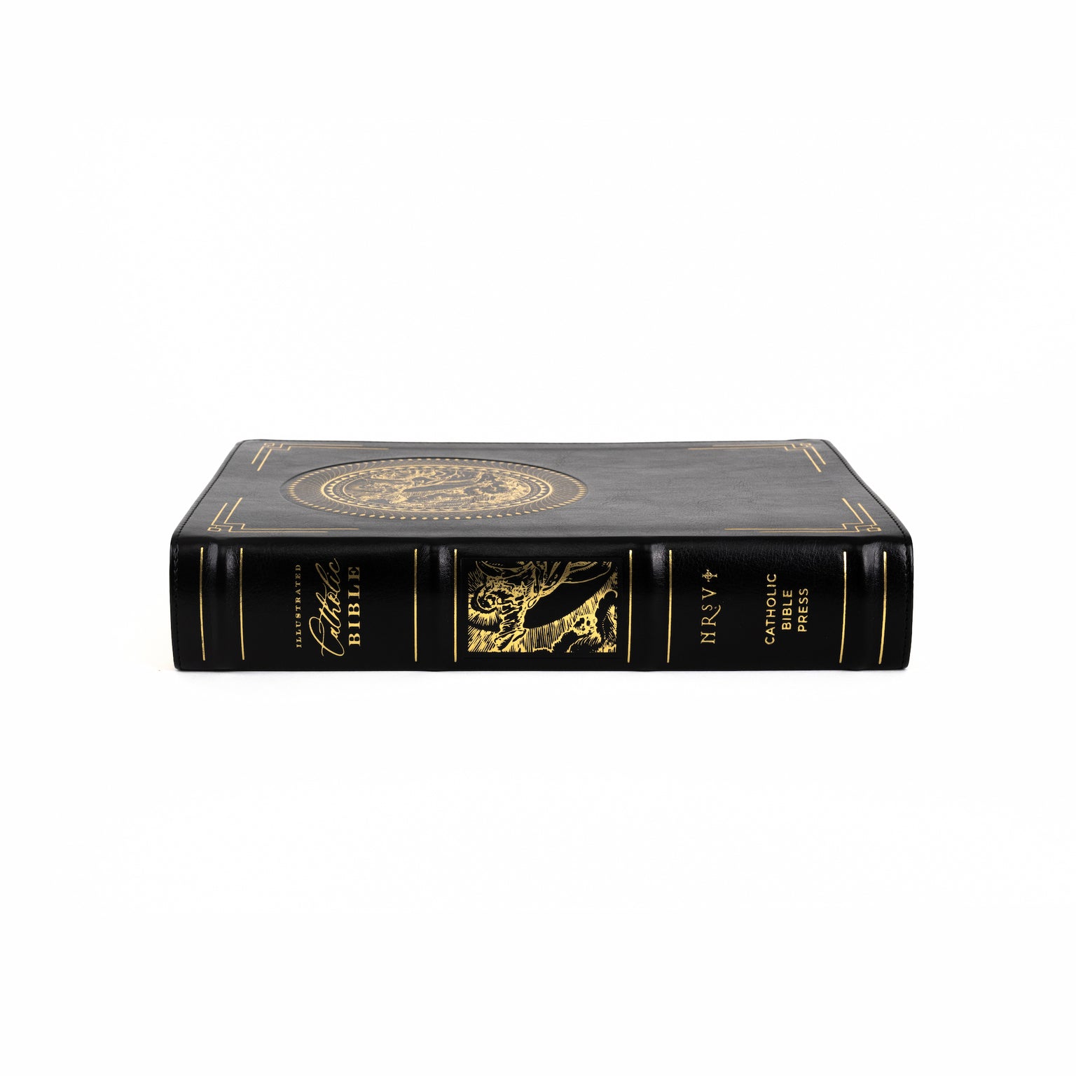 Holy Bible - Illustrated Catholic - Leathersoft