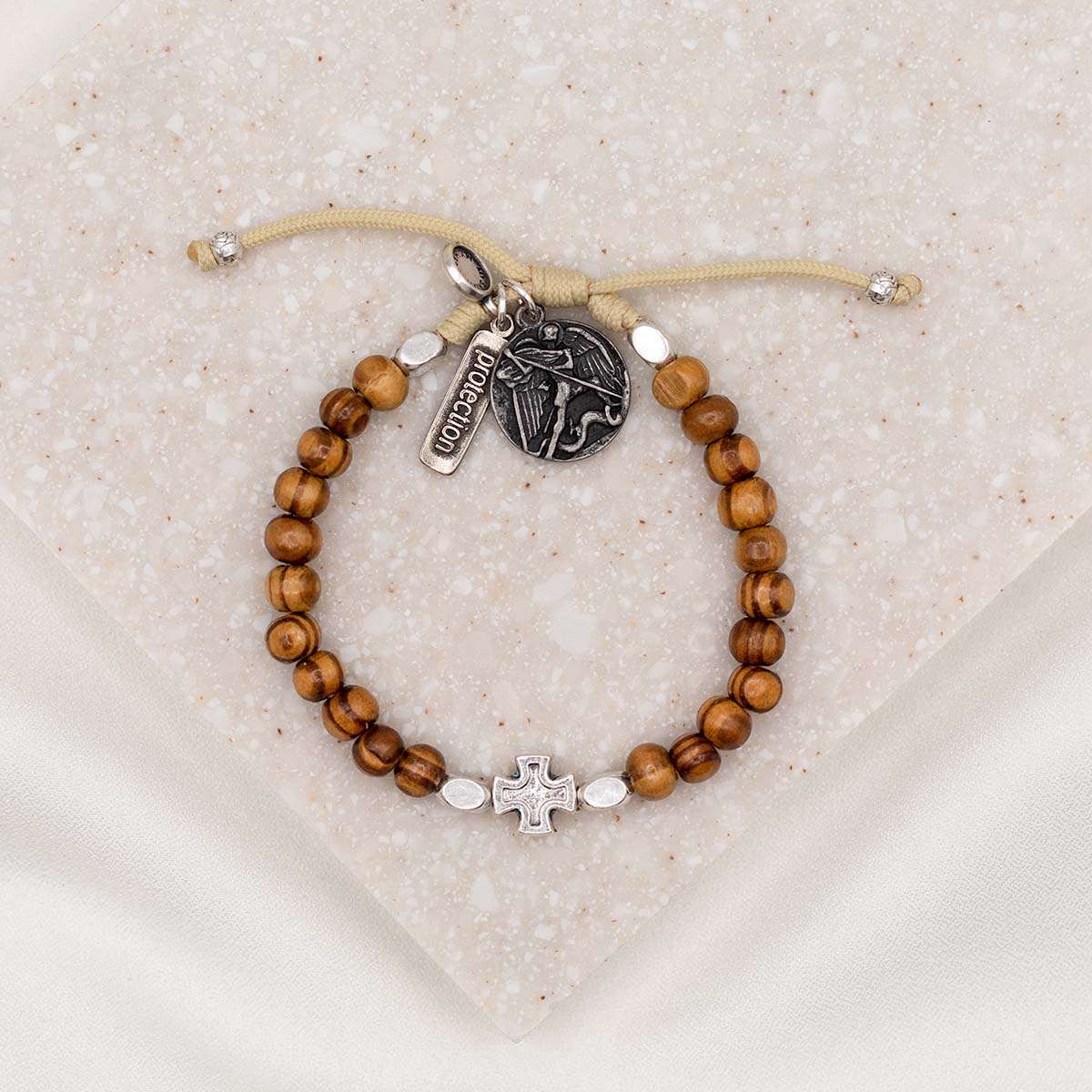 Rooted in Faith Bracelet - Archangel Michael Protection