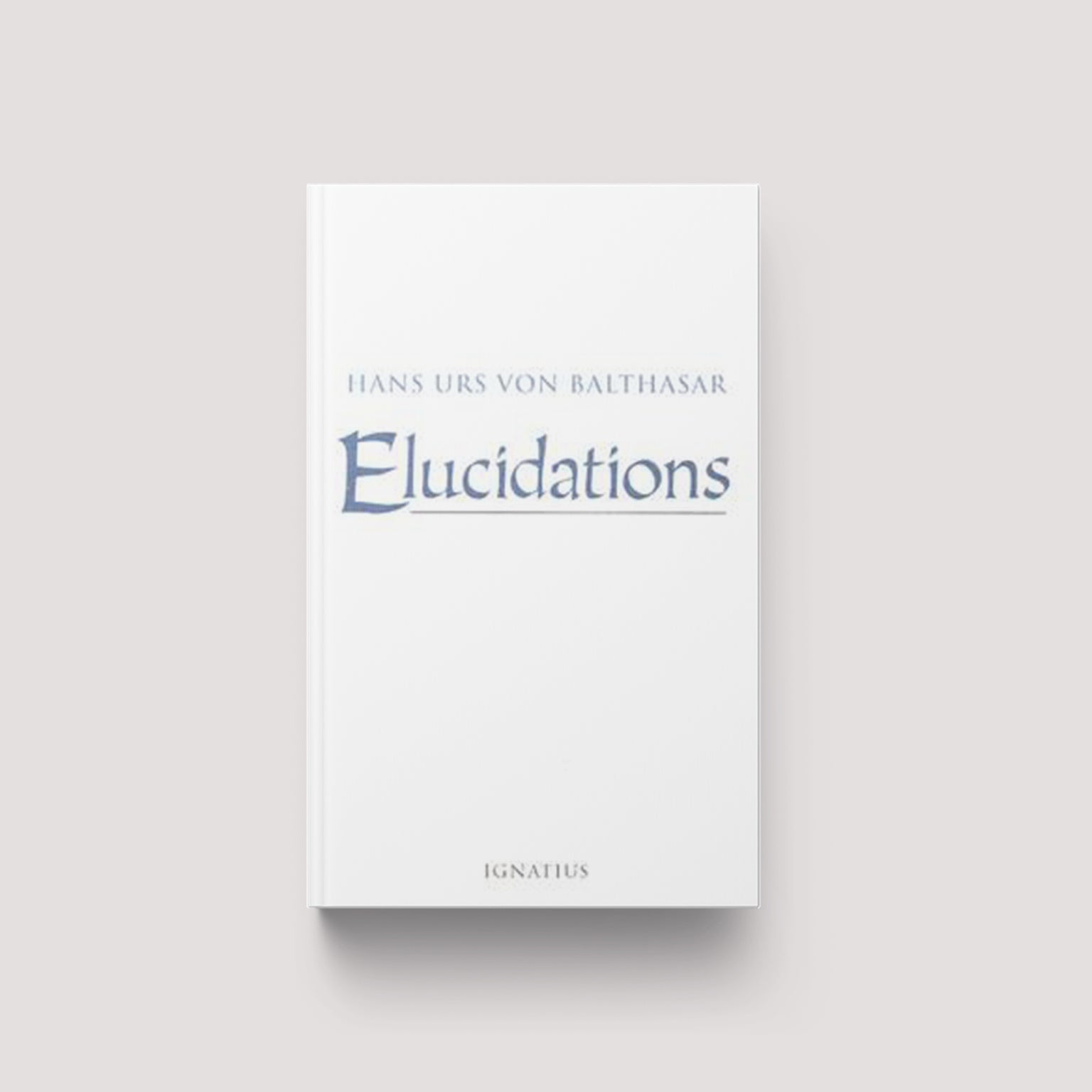 Image for Elucidations Rev/e