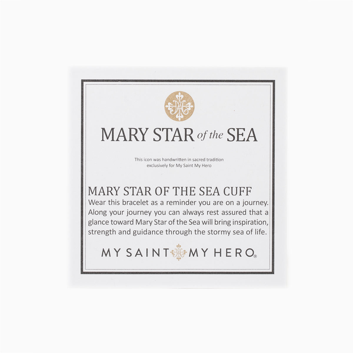 Mary Star of the Sea Cuff