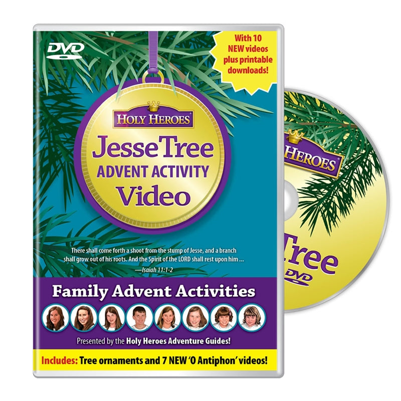 Holy Heroes Jesse Tree Advent Activity DVD *3rd Edition* - Holy Heroes