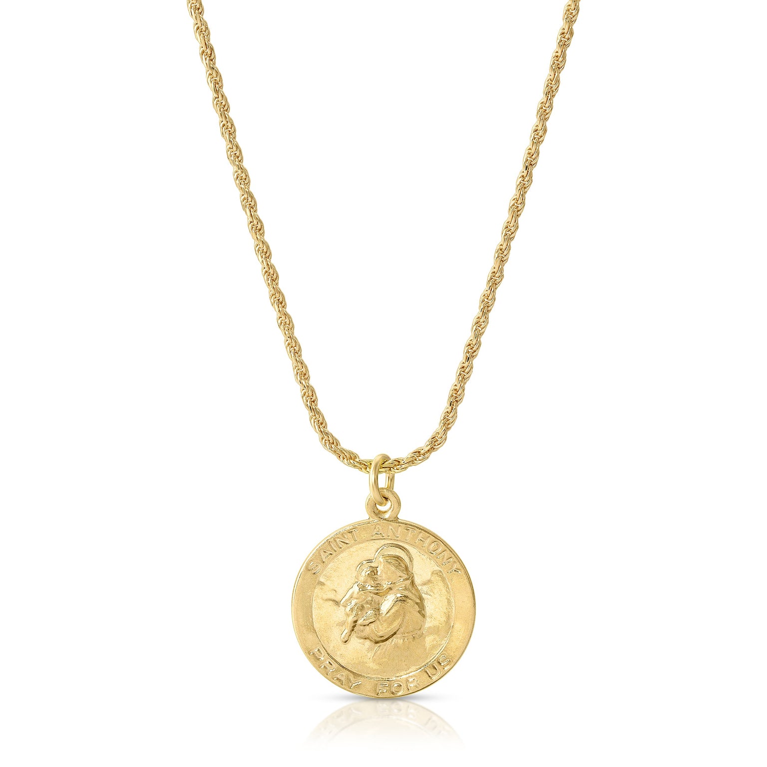 Gold filled Saint Anthony Necklace