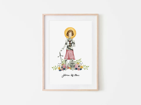 Saint Joan of Arc Print