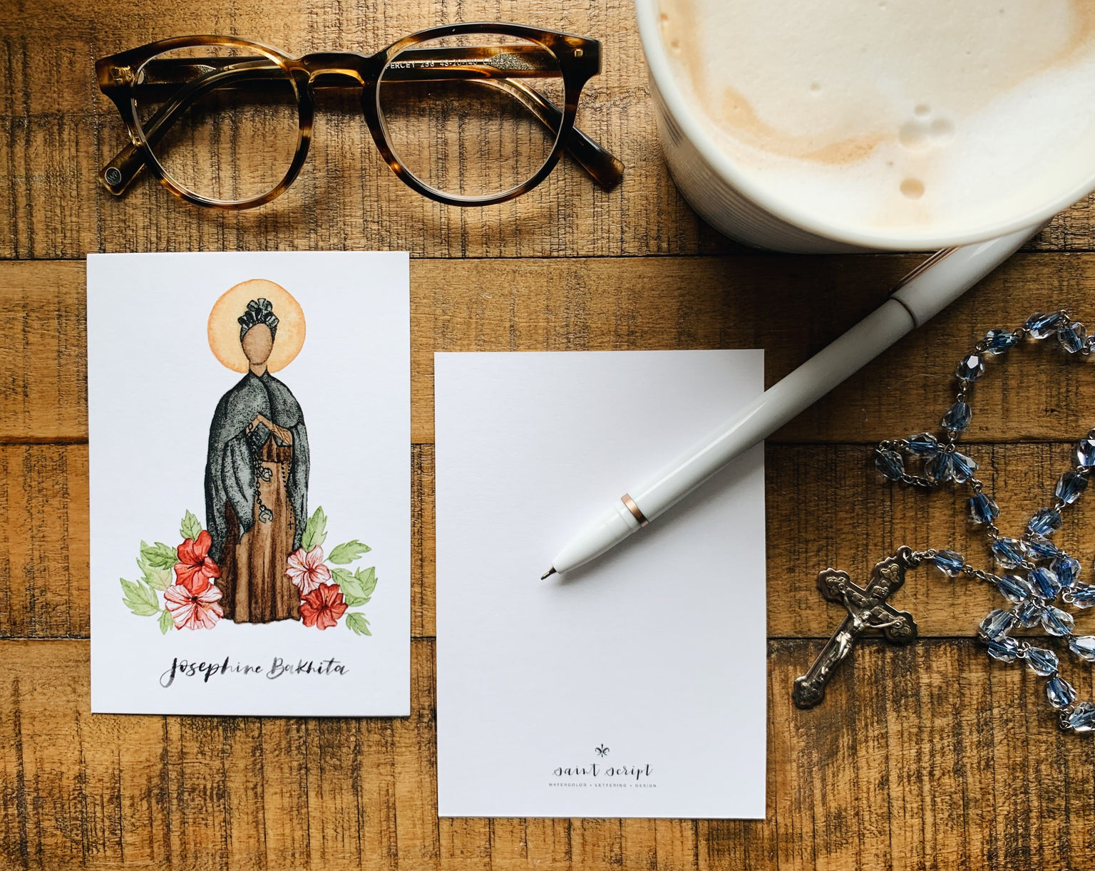 Saint Josephine Bakhita Notecard