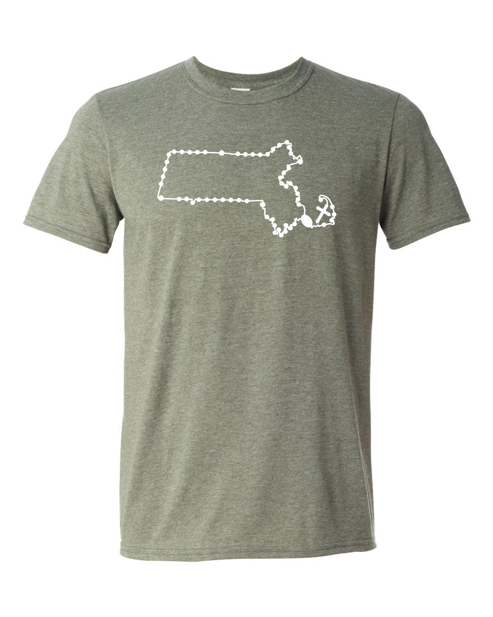 Massachusetts Catholic Rosary T-Shirt