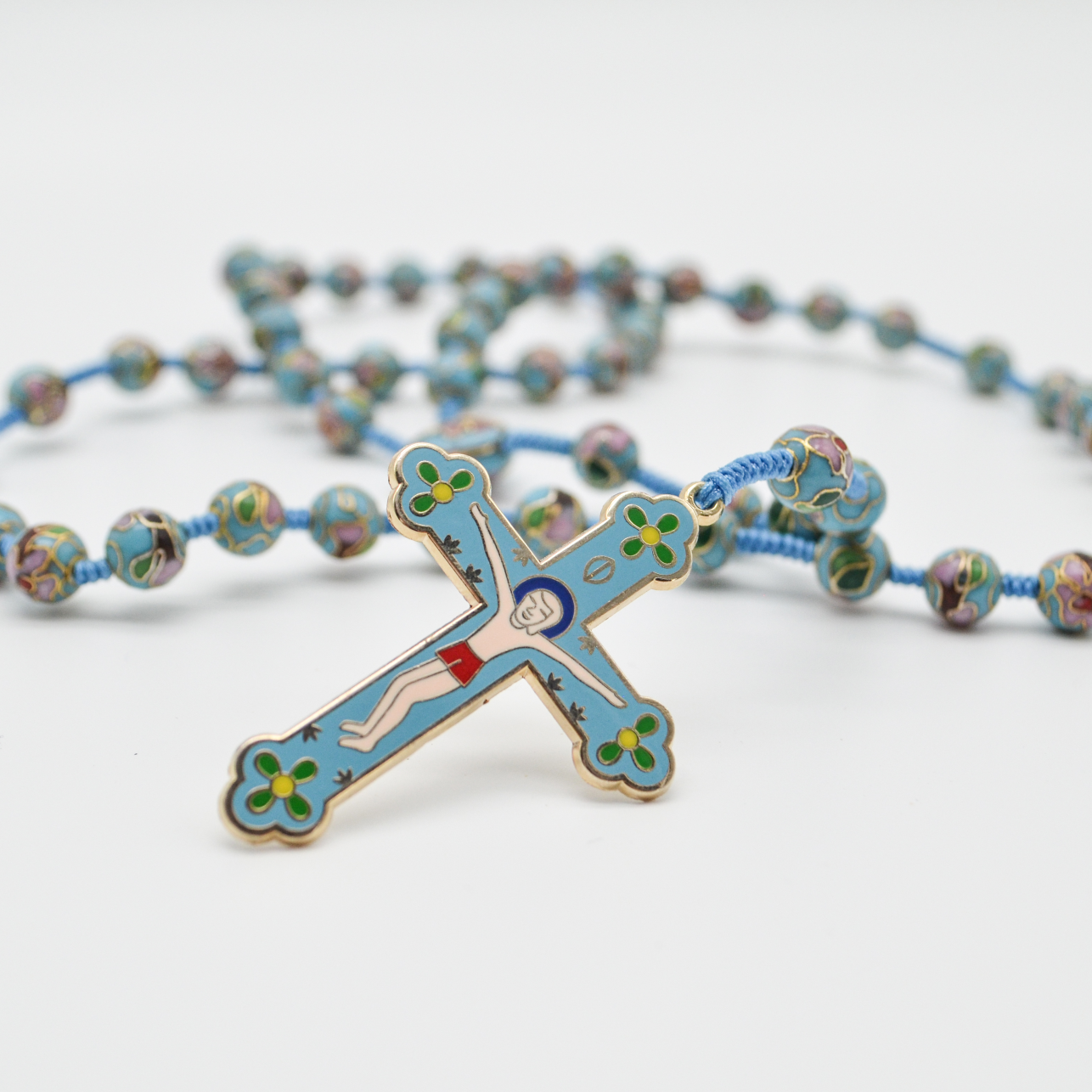 Pro-Life Cloisonné Rosary