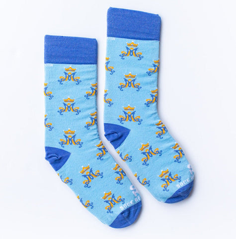 Marian Monogram Adult Socks