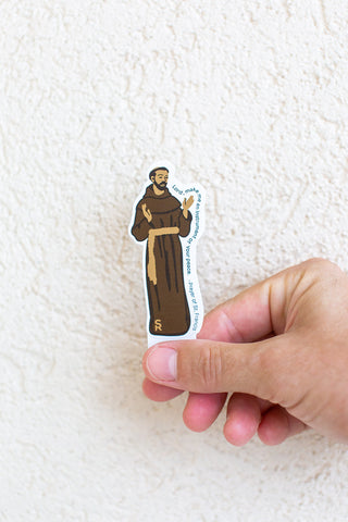 St. Francis of Assisi Sticker