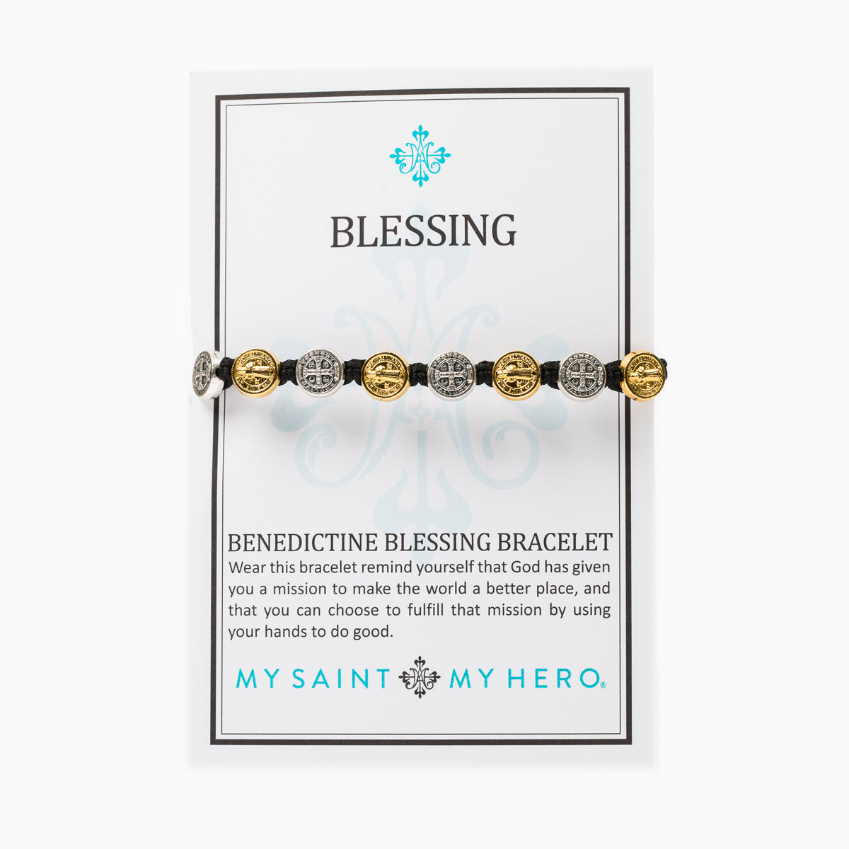 Benedictine Blessing Bracelet - Mixed Medals