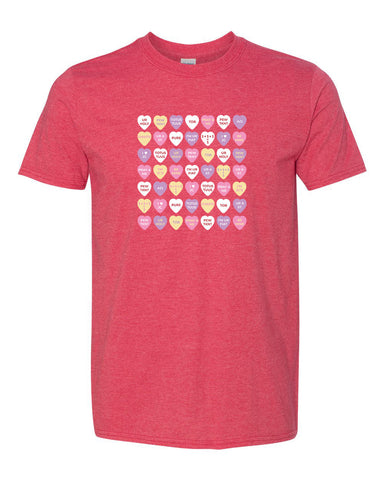 Candy Hearts T Shirt