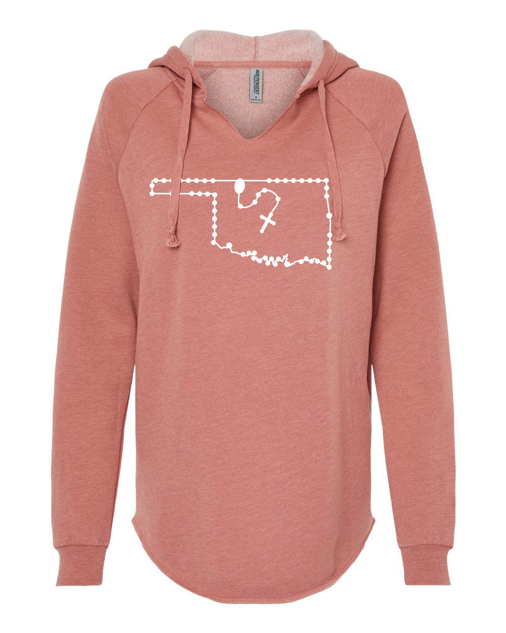 Oklahoma Catholic Rosary Drop Hoodie Sweatshirt