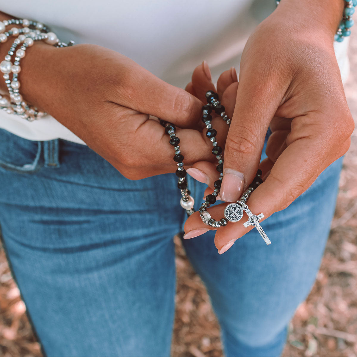 Rosary Wrap Bracelet