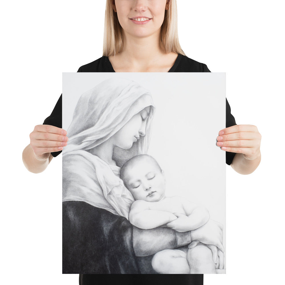 Mother and child Print