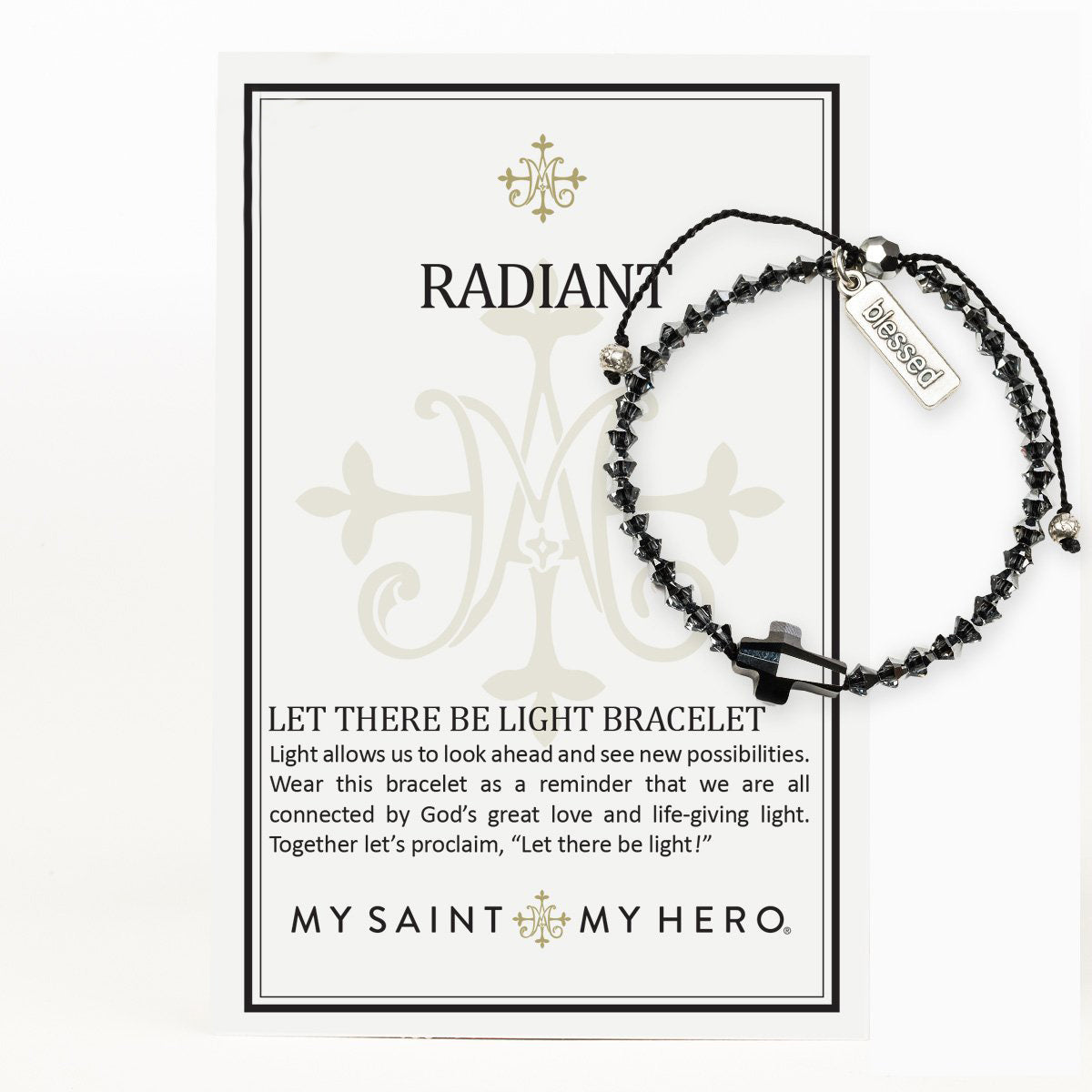 Radiant Let There Be Light Bracelet - Silver Night