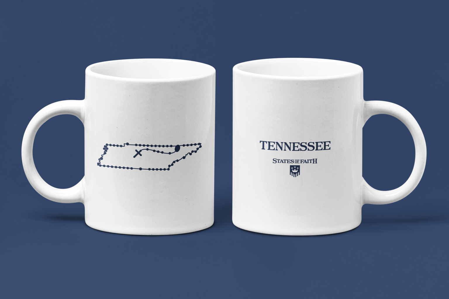 Tennessee Catholic Rosary Coffee Mug