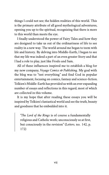 Tolkien & Faith: Essays on Christian Truth in Middle-Earth